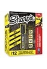 MRKR SHARPIE PRO CHIS BLK*12bx