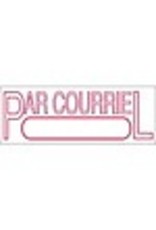 STAMP 4911 RED ''PAR COURRIEL''