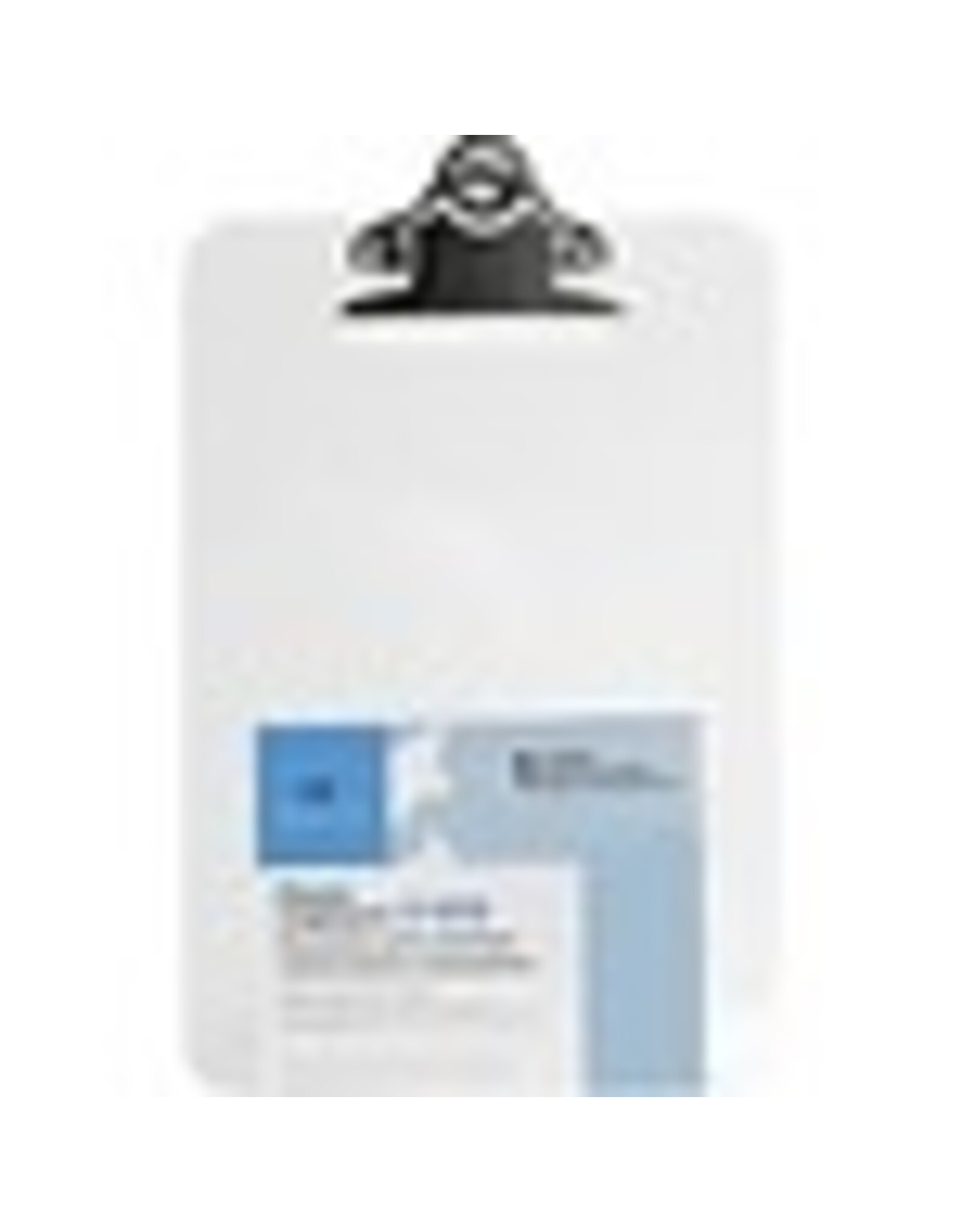 CLIPBRD, PLASTIC 6x9    *CLEAR