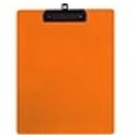 CLIPBOARD POLY, LTR-SZ*ORNGE