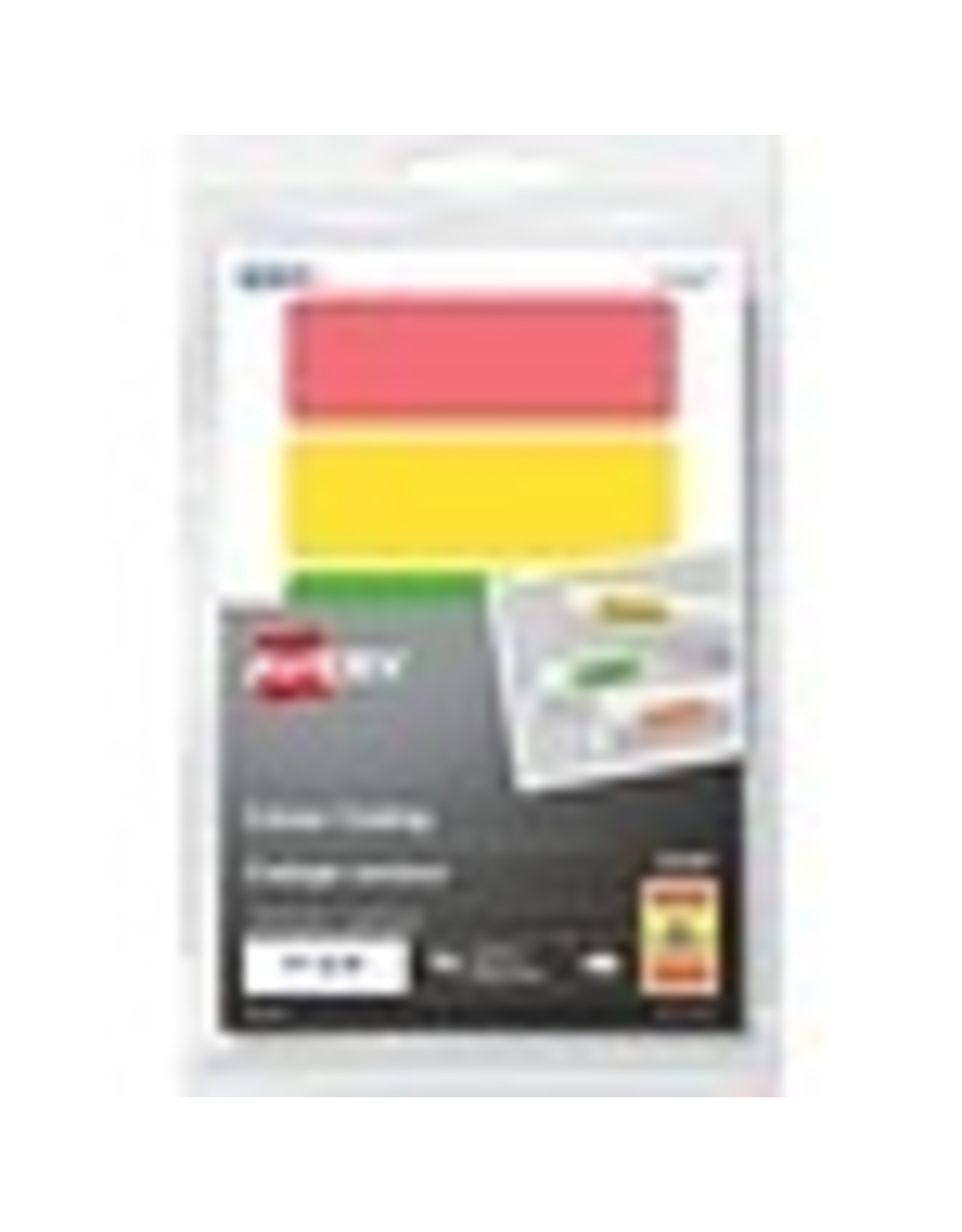 LABEL REMV COL-CODE 1X3 ASST