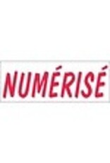 STAMP 4911/CB RED ''NUMERISE''