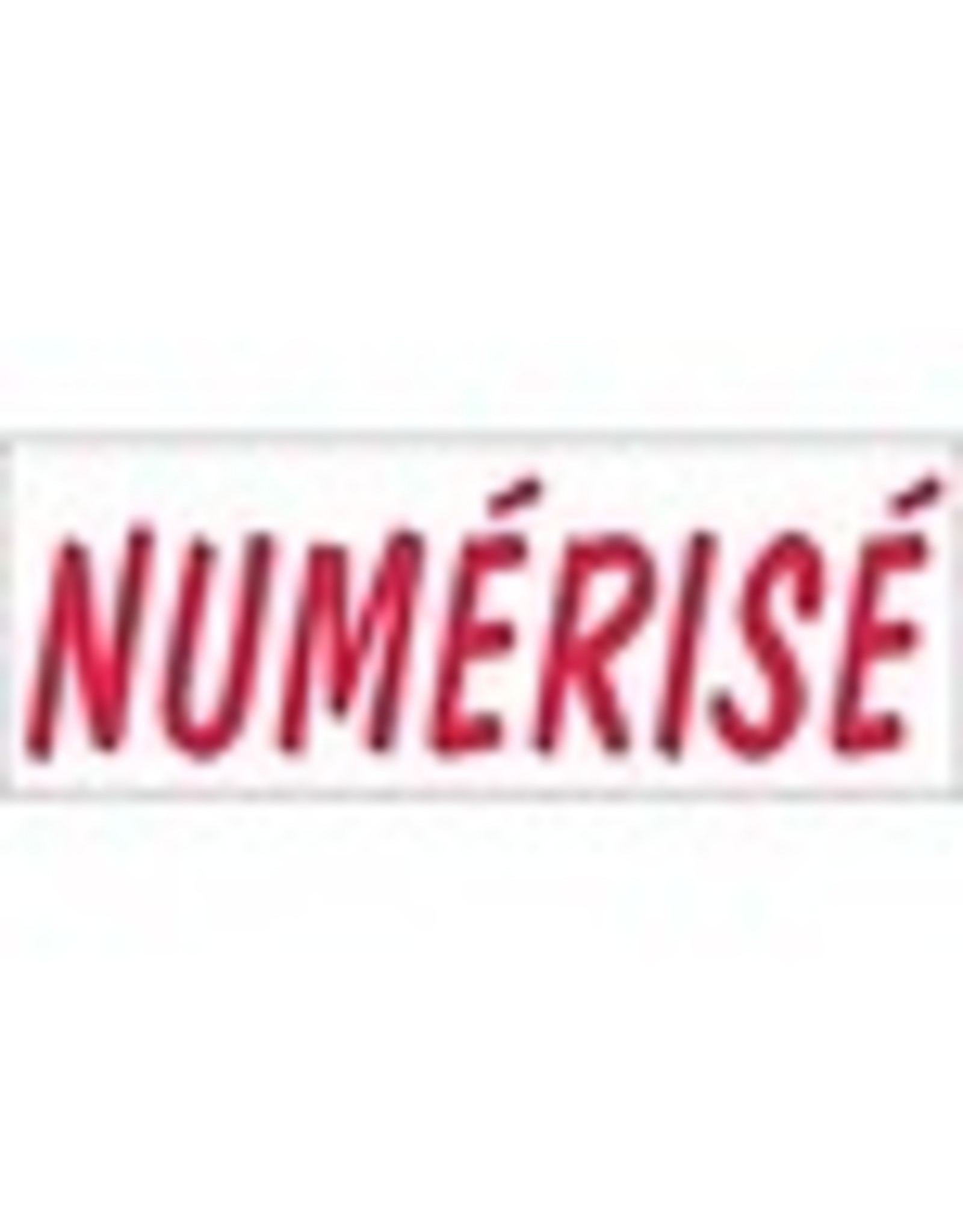 STAMP 4911/CB RED ''NUMERISE''