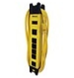 POWER STRIP 6-OUTLET 10' CORD