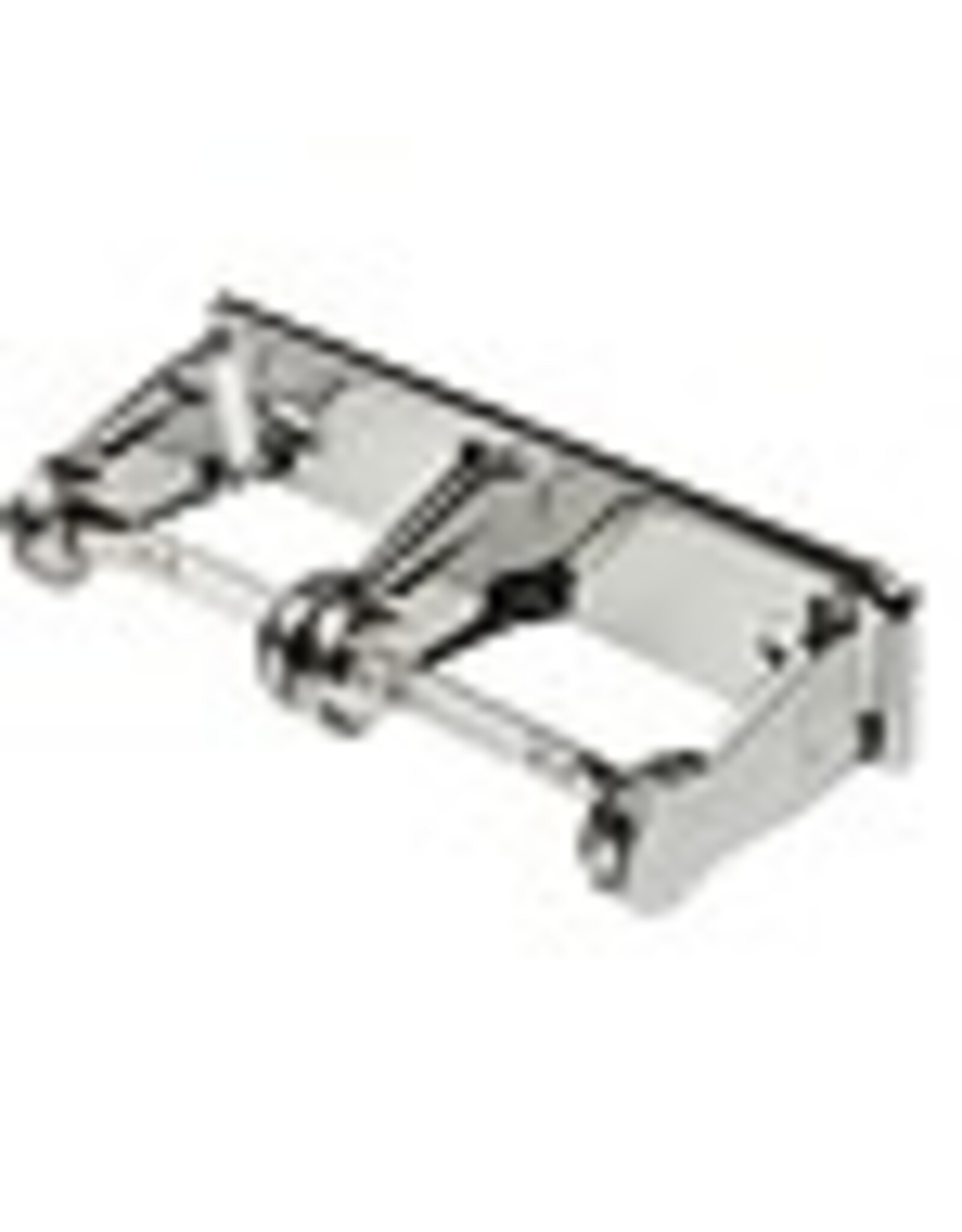 TISSUE DISPENSER DBL RL CHROME