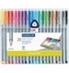 FINELINER SET, ASST NEON*20/ST