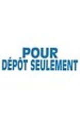 STAMP 4911 BLU POUR DEPOT SEUL