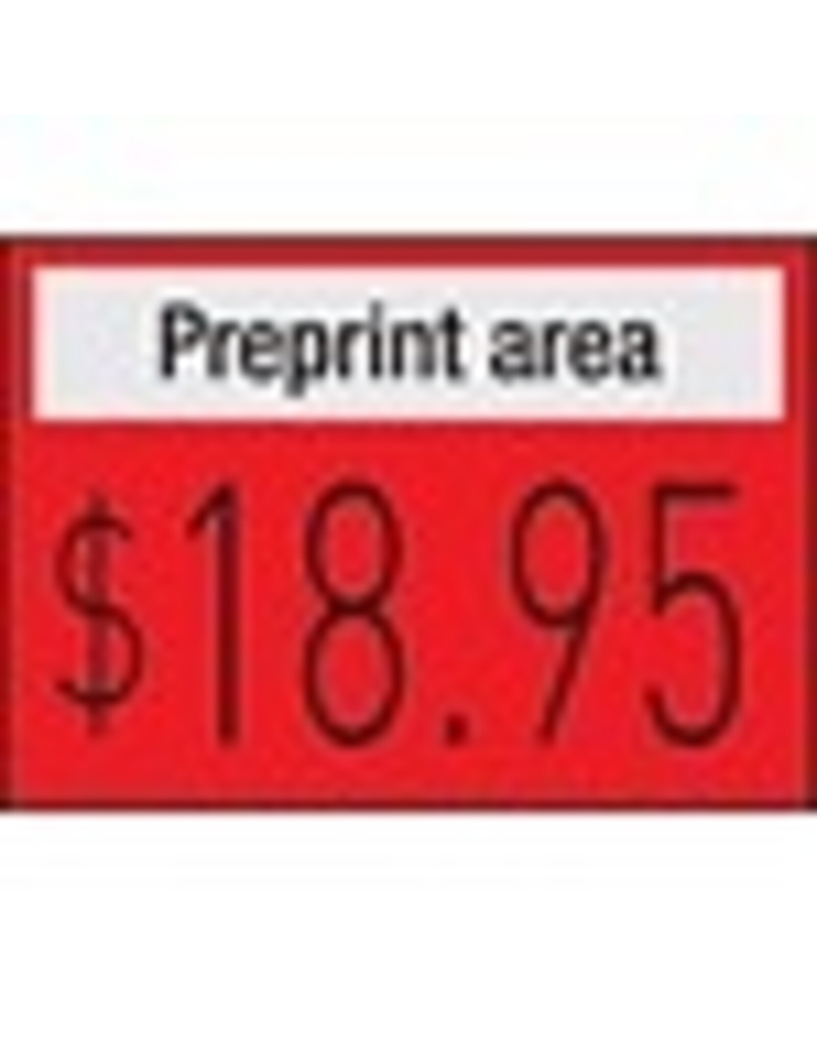 LABEL PERM RED 1130 10RLX2500