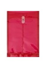 POLY ENV TRANSP. 9.15X13*RED