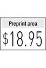 LABEL PERM WHT 1130 10RLX2500