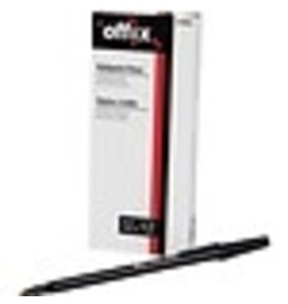 STICK PEN OFFIX MED BLK,12/BX