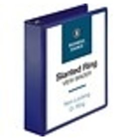 BINDER VIEW D-RING 2'',  NAVY