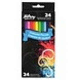 COLOUR PENCILS ASST     *24/PK