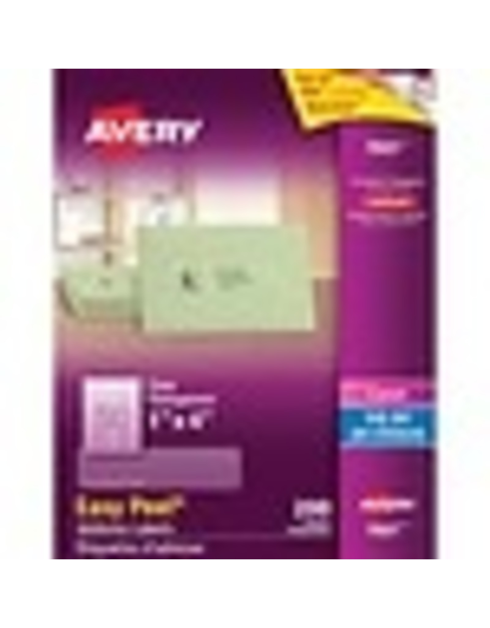 CLEAR GLOSS ADDRESS LABEL 1X4