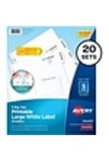 INDEX CUST.5TAB LASER WHT,20pk