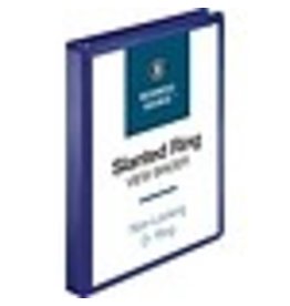 BINDER VIEW D-RING 1'', NAVY