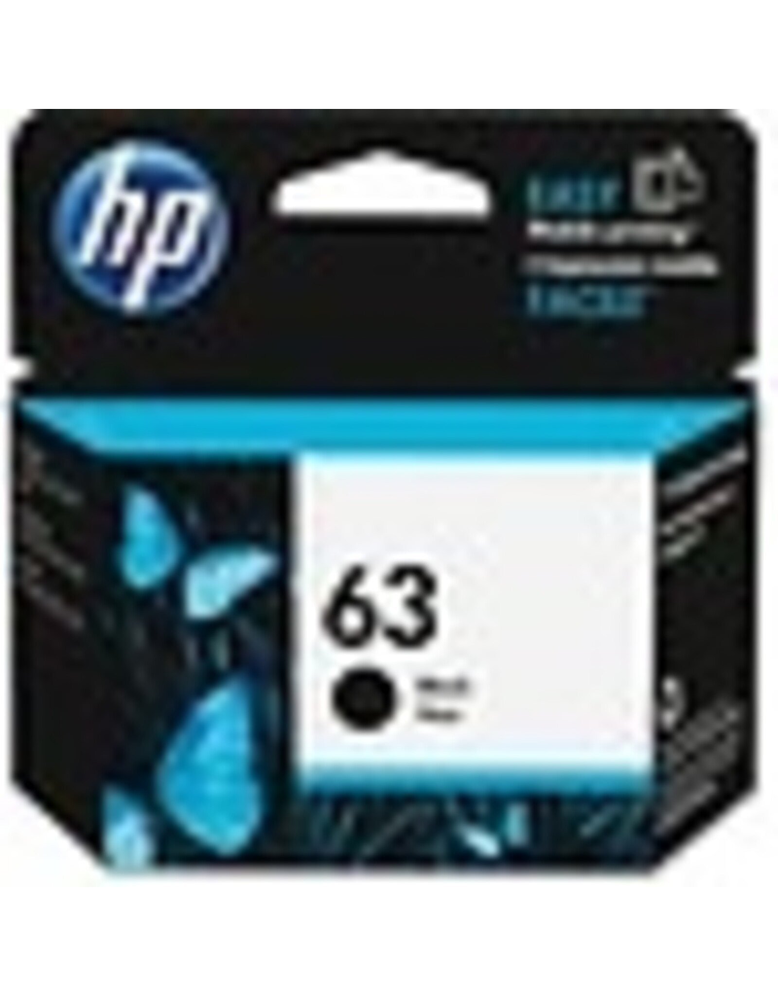 HP HP 63 Black Original Ink Cartridge - Single Pack