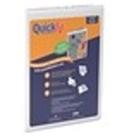 VIEW PADHOLDER W/CLIP   *WHITE