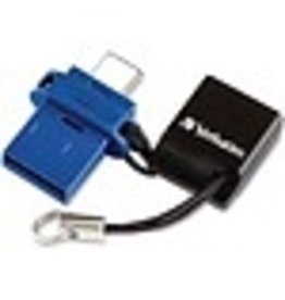 STORE&GO DUAL USB-C 32GB BLUE