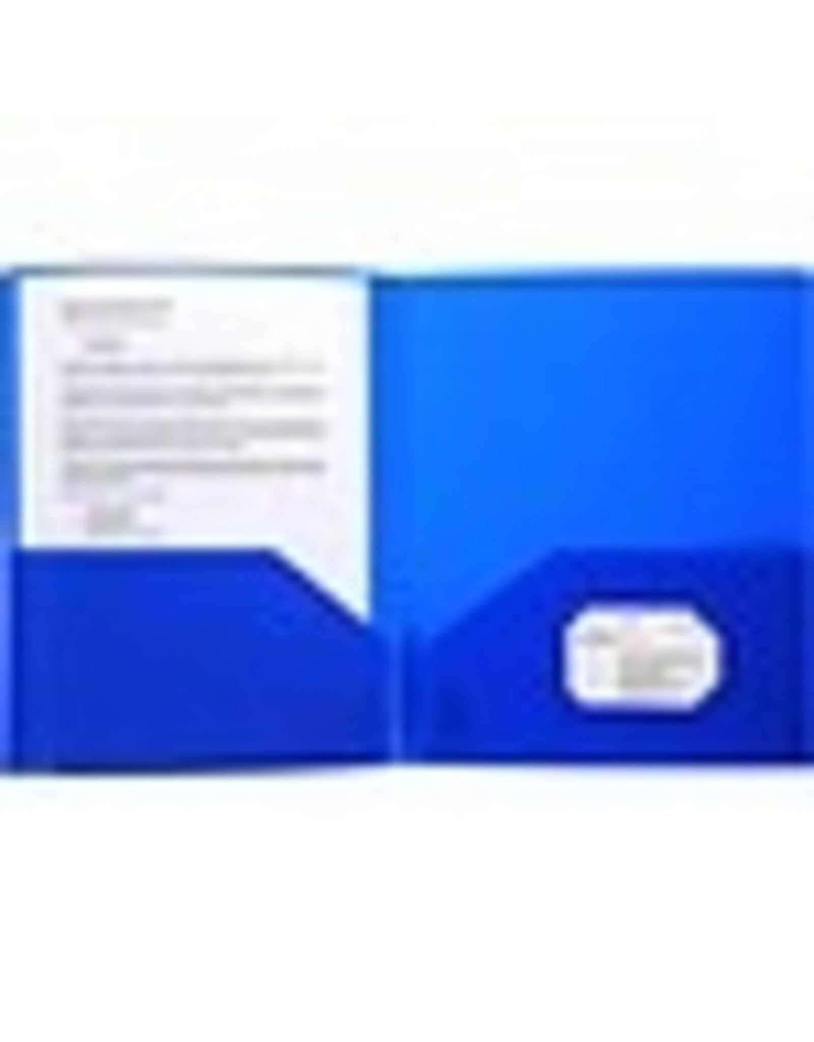 PORTFOLIO,POLY,2 PKT,BLUE