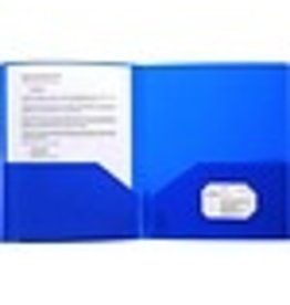 PORTFOLIO,POLY,2 PKT,BLUE