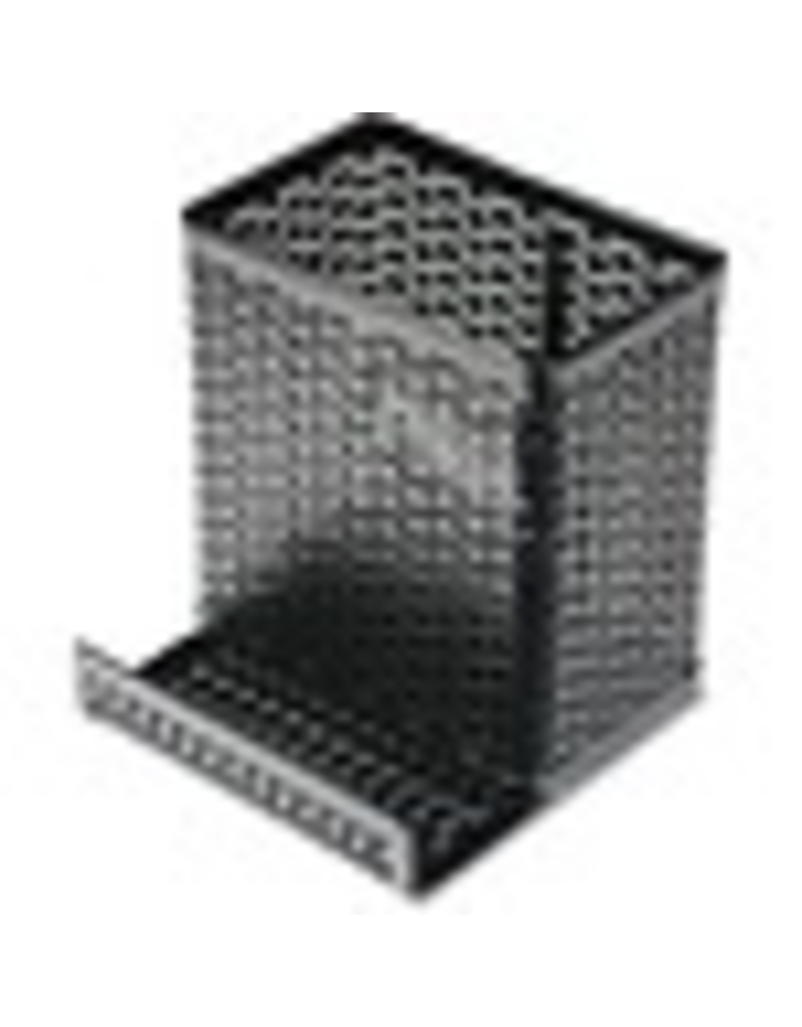 METAL PENCIL CUP,CELL STND,BLK
