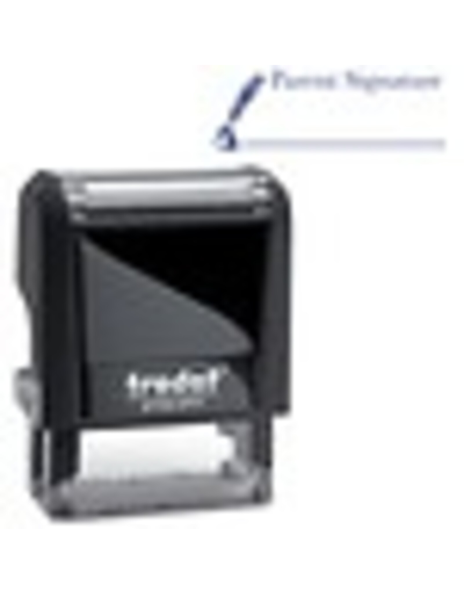 S-PRINTY STAMP*PARENT SIG (BL)