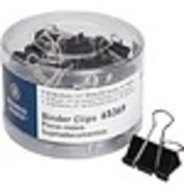 CLIP,BINDER,SM/MED,BLK,60CT