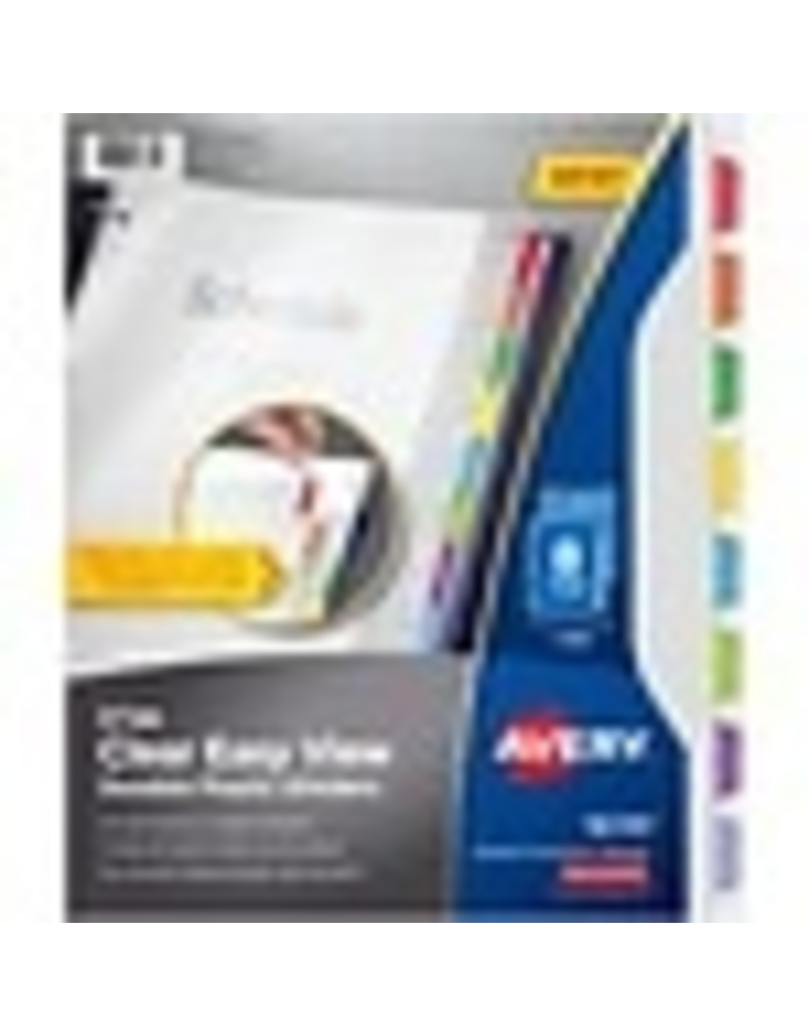 DIVIDERS,PLSTC,CLEARVW,8TAB