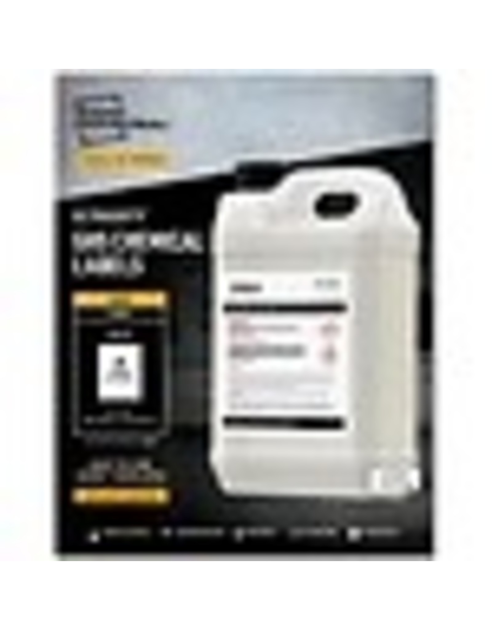 LABEL ULTRA-D GHS CHEM*4x4