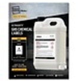 LABEL ULTRA-D GHS CHEM*4x4