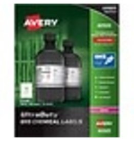 LABEL ULTRA-D GHS CHEM*2x4