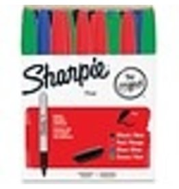 SHARPIE,FINE,ASSORTED,36 BX