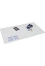 DESK PAD KRYSTAL 20x36  *CLEAR