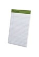 PERF PAD LGL RULE 5x8 WHT*6/PK