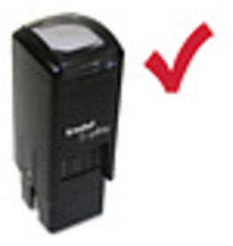 S-PRINTY 4921 CHECKMRK RED INK