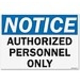 OSHA SFTY SIG NOTICE AUTH PRNL