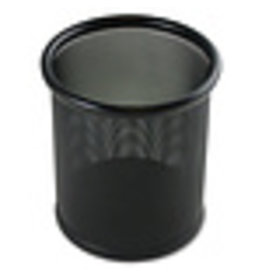 PUNCHED MTL PENCIL CUP  *BLACK