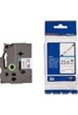 BLK/WHT HEAT SHRINK TAPE 24mm