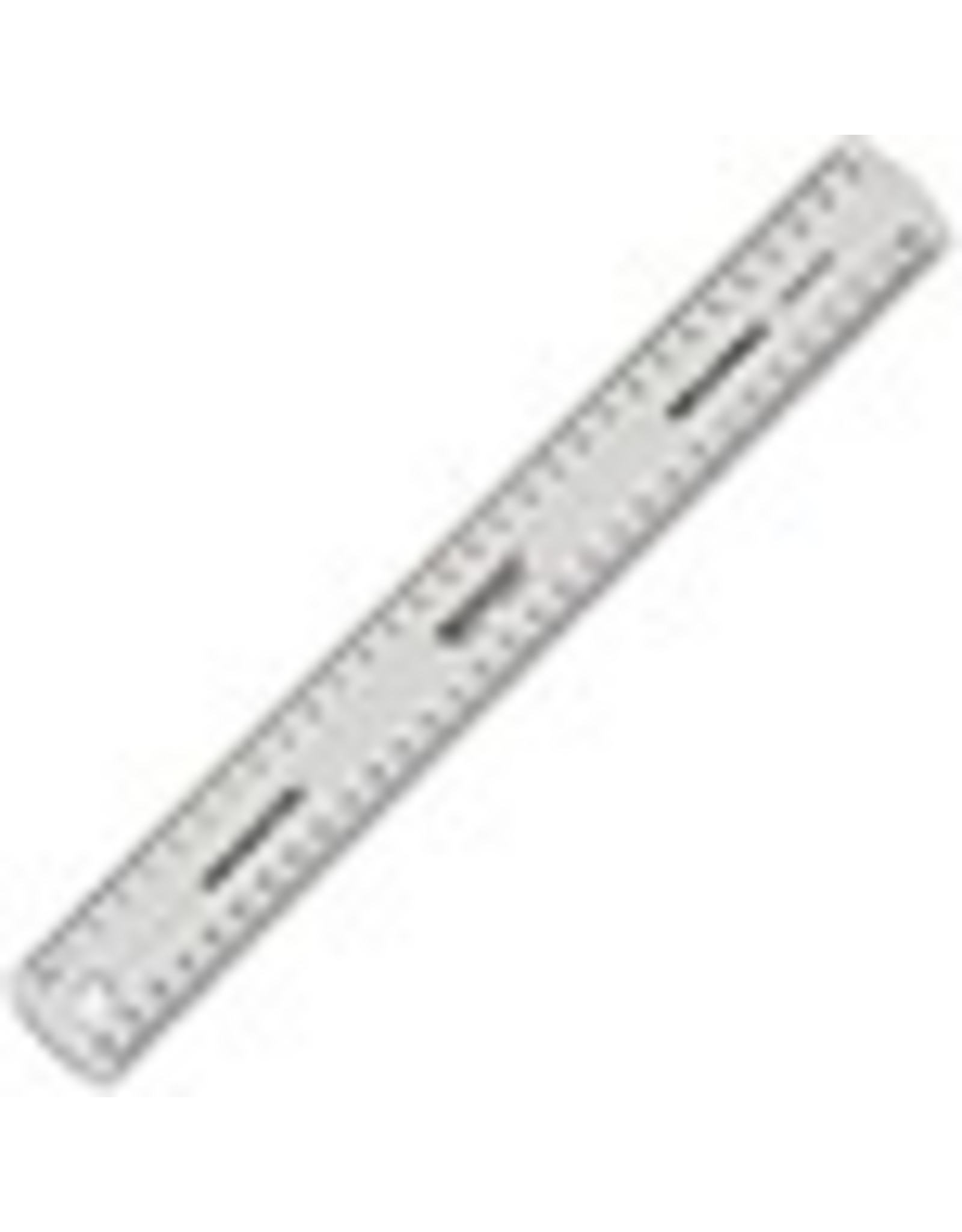 RULER NON-SHATTER CLEAR 30CM