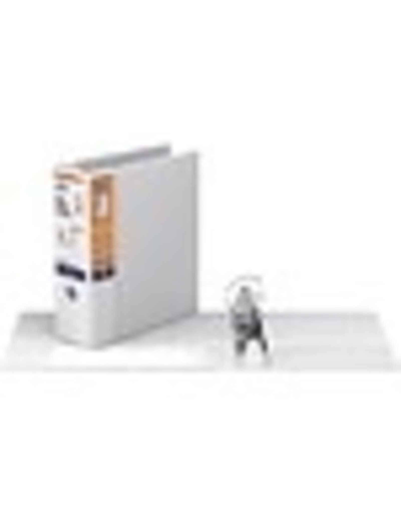 BNDR DLX QUICKFIT D-R 4''*WHITE