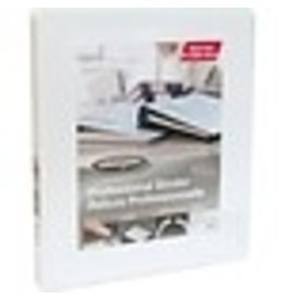 BINDER R-R SNGL TOUCH .5*WHITE