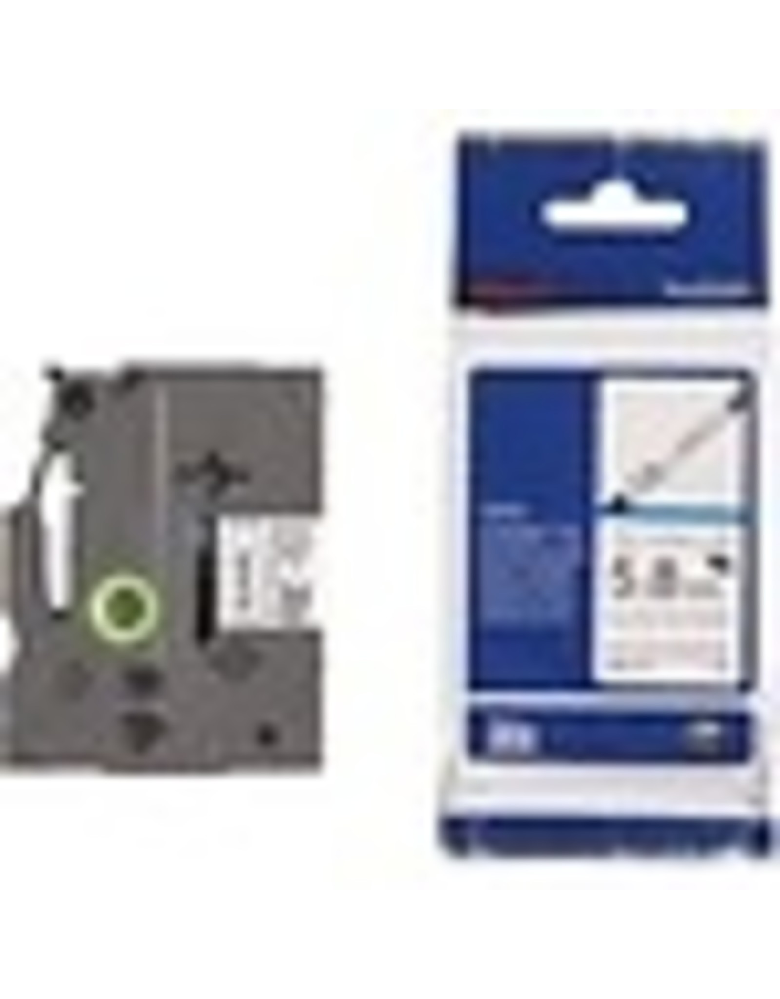 BLK/WHTE HEAT SHRINK TAPE 6MM