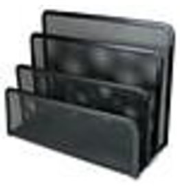 PUNCHED MTL LTR SORTER  *BLACK