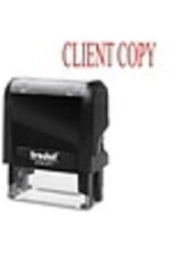 SELF RED INK STAMP CLIENT COPY