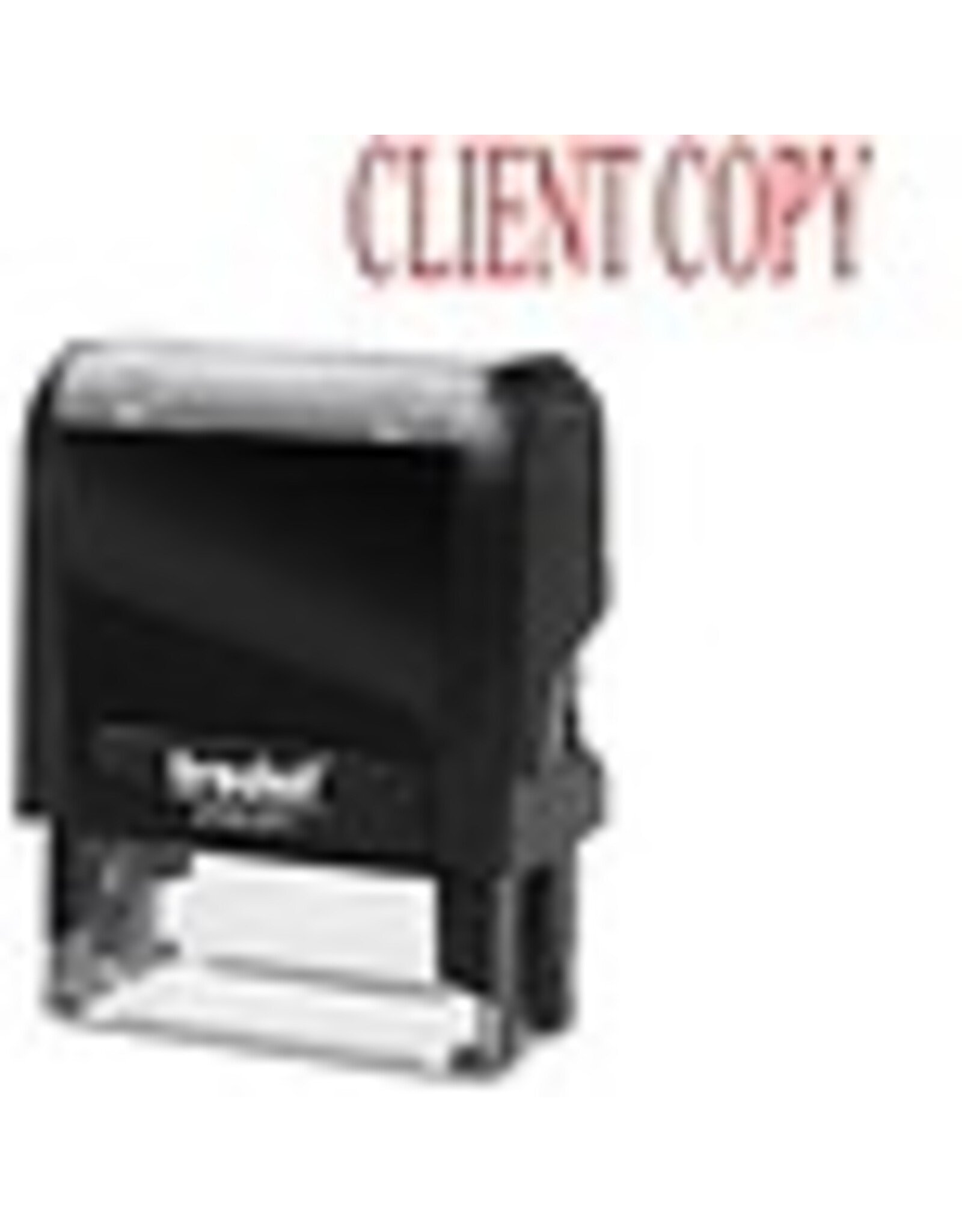 SELF RED INK STAMP CLIENT COPY