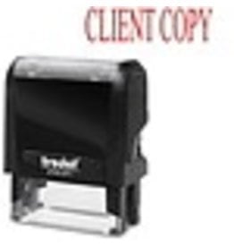 SELF RED INK STAMP CLIENT COPY