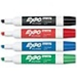 EXPO MARKER CHIS.ASST, 4/PK