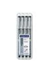 PIGMENT LINER, ASST SZ*BLK*4st