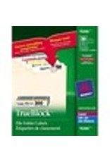 LABEL F/FLDR TRUE BLOCK 300/PK